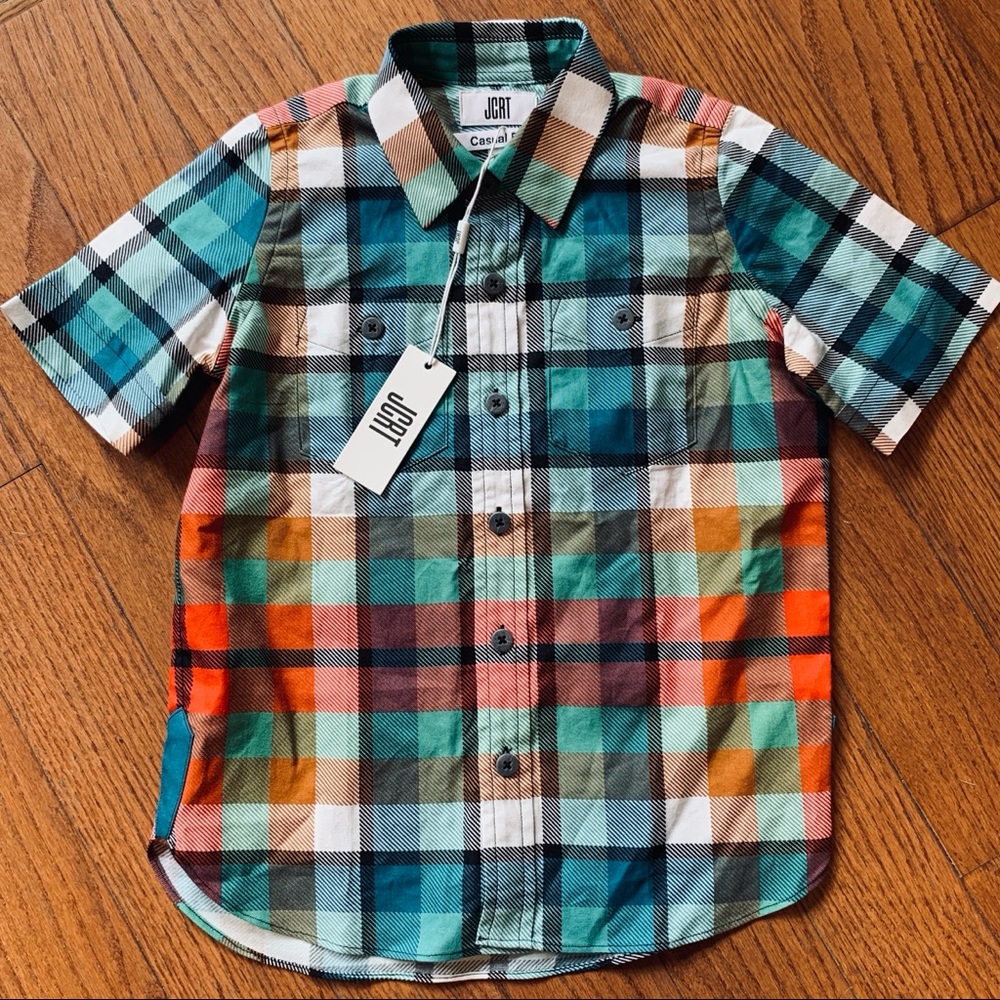 JCRT Plaid Shirt Where The Wild Things Are Size XS